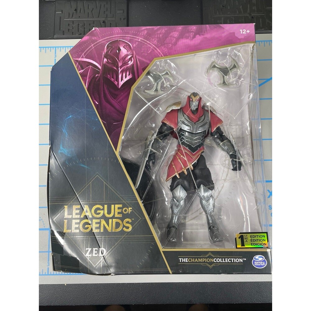 League of Legends Zed Action Figure Spinmasters Spin Masters 1st Edition